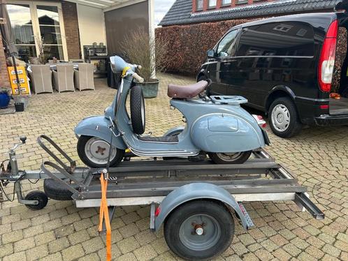Aanhangwagen voor 1 motor of 2 scooters