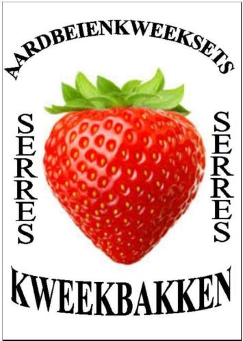 Aardbeienkweeksets aardbeibakken aardbeibak kweekbak serres