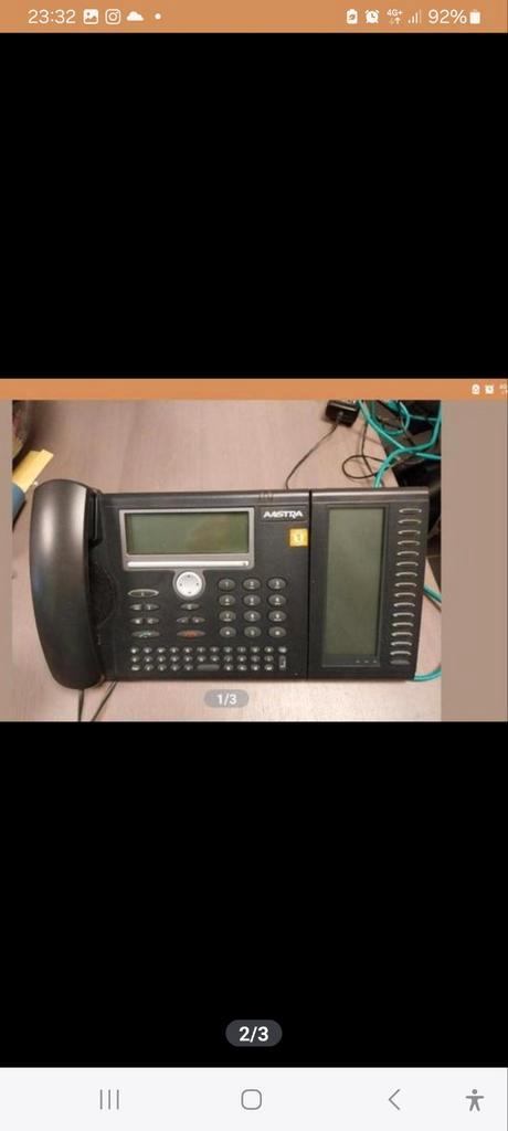 Aastra 5380 IP Operator model telefooncentrale. ook Mitel