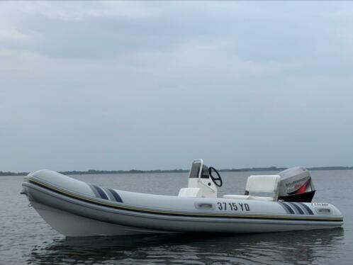 AB 450 Hypalon Rib rubberboot 50Pk Mariner 4 takt