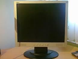 Acer 17 inch monitor