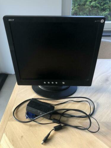 Acer AL1714 17 TFT PC Computer monitor beeldscherm