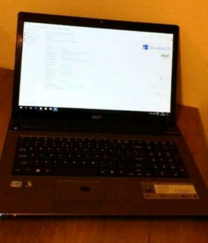 Acer aspire 17,3 inch i3 8gb werkgeheugen 128gb ssd