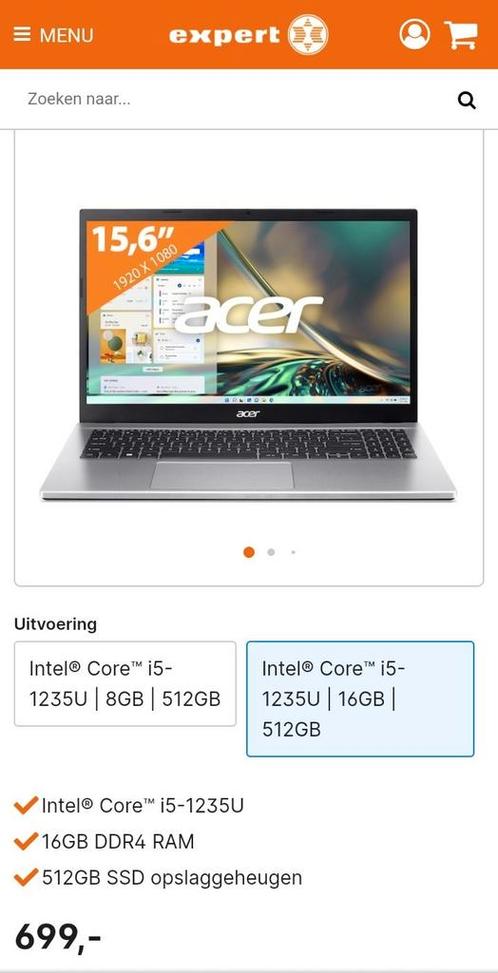 Acer aspire 3 16 gb