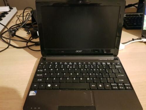 Acer aspire one Atom processor 2gb geheugen.