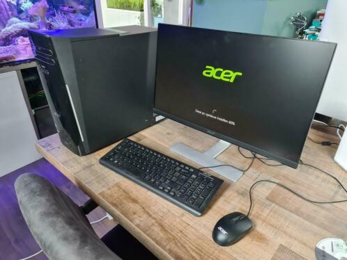 Acer Aspire PC  Scherm  Toetsenbord  Muis  Geluidsset