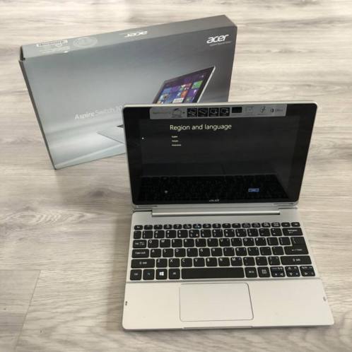 Acer Aspire Switch 10 Laptop Tablet Compleet in doos 175,-