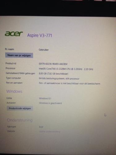 Acer aspire v3 772