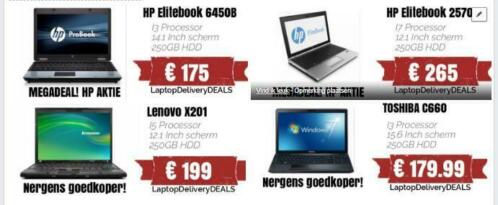 Acer asus hp dell toshiba i3 i5 i7 ssd opopruiming