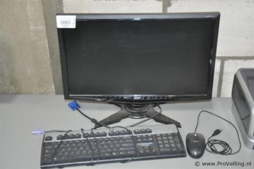 ACER G225HQV monitor in faillissementsveiling bij ProVeiling