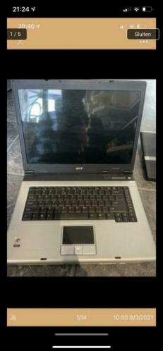 Acer laptop elk aannemelijk bod