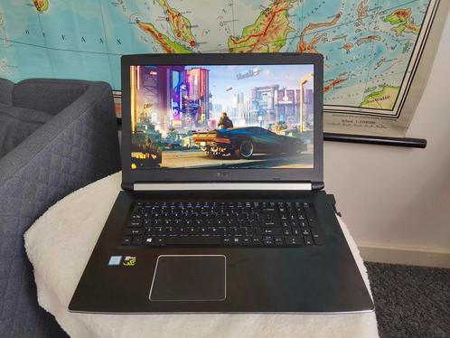 Acer laptop i7-7700HQ  GTX1050  16GB RAM  17,3 inch