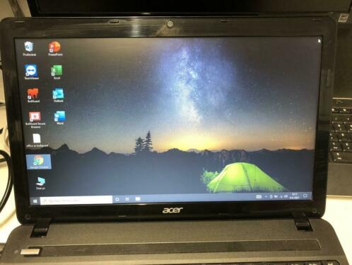 Acer laptop met nieuwe SSD
