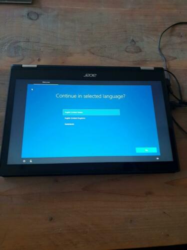 Acer laptoptablet 14 inch, Windows 10