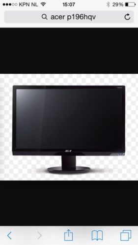 Acer LCD monitor 18,5034 P196HQV