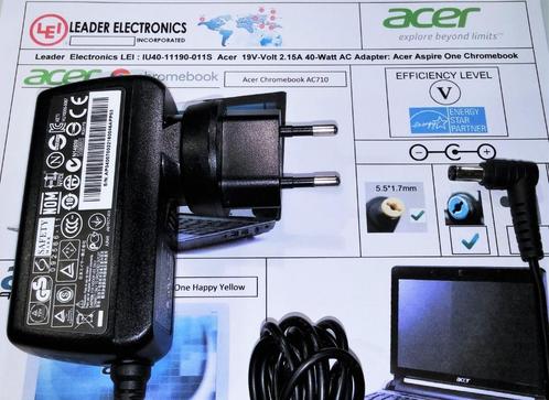 Acer Leader IU40-11190-011S 19V 2.1 40W Adapter ADP-40TH A