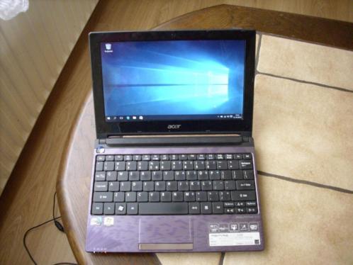 Acer met Windoes 10,ddr3,webcam,250gb hdd,accu tot 5uur