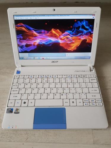 Acer mini blauw laptop