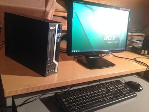 ACER Veriton X490G core i5 kompleet 22 inch monitor