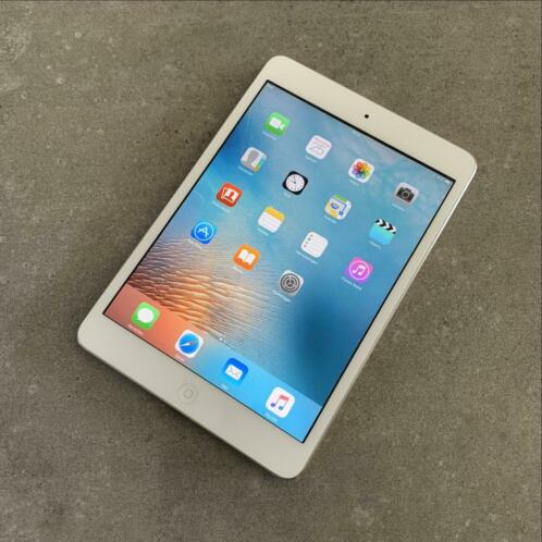 ACTIE Apple iPad Mini 16GB Wifi kleur witzilver 99,-