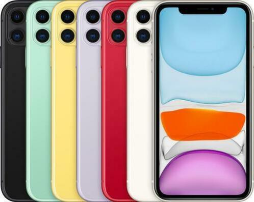 Actie Apple IPhone 11 64GB in 5 Kleuren Nieuw
