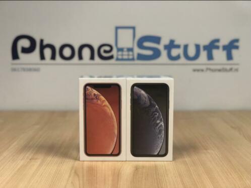 ACTIE Apple iPhone XR 64GB Zwart en Koraal  Nieuw amp Geseald