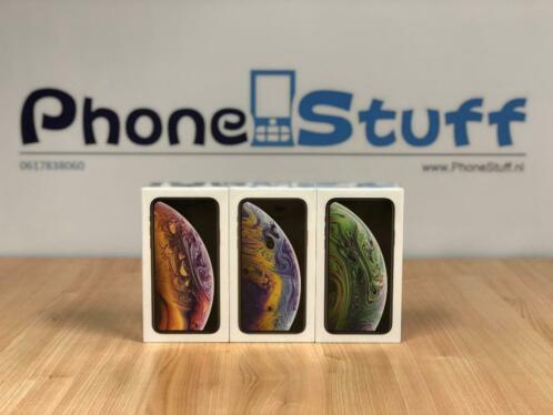 Actie Apple iPhone XS 64GB alle kleuren  Nieuw amp Geseald