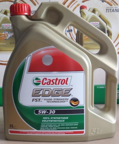 Actie  Castrol Edge FST 5w30 Voor maar 35,-