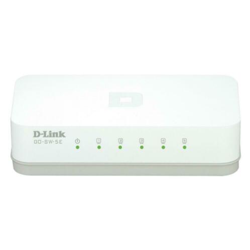 ACTIE D-Link GO-SW-5EE Fast Ethernet Switch met 5