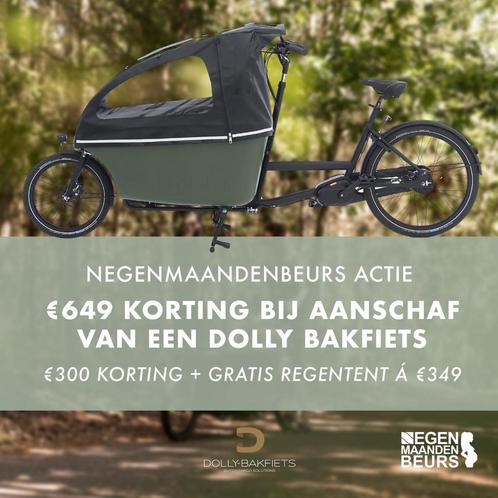 ACTIE Dolly Family elektrische bakfiets 80nm 600wh accu