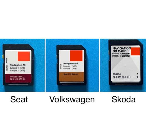 ACTIE Europa update 202324 VW, Seat, Skoda - 32GB sd-kaart