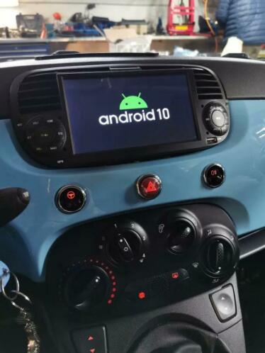 ACTIE Fiat 500 2007-2015 Android 10 navigatie