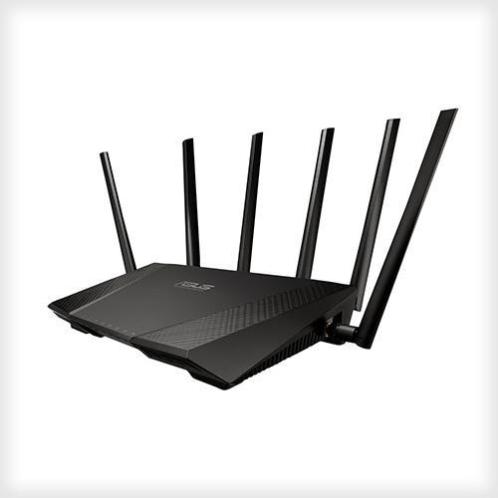 ACTIE Gloednieuwe Asus RT-AC3200 router geveild vanaf 5,-