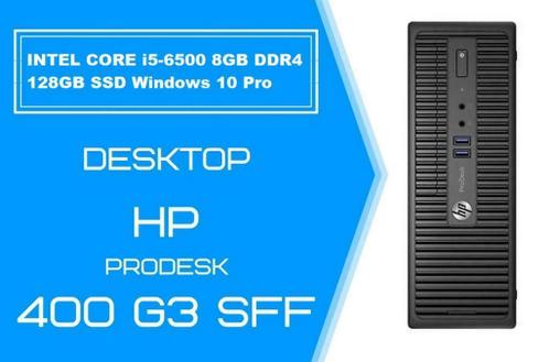 Actie  HP Prodesk  400  G3  I5-6500 8GB DDR4 128GB SSD W10