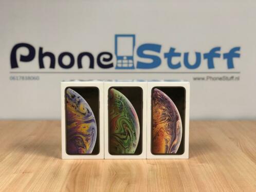 Actie iPhone XS Max 64GB in alle kleuren  Nieuw amp Geseald