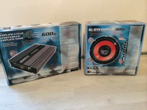 Actie Nieuwe Subwoofer amp Versterker 600Watt 