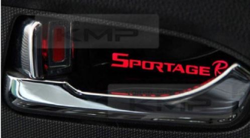 ACTIEWEEK KIA SPORTAGE 4 delig LED Sportage-R logo deur inte