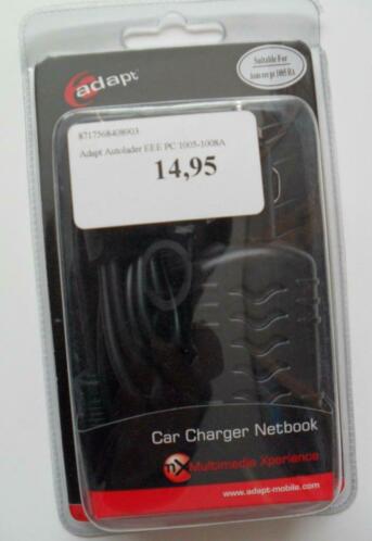 Adapt Car Charger Netbook