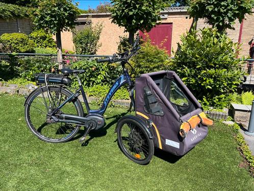 Addbike bakfiets elektrische fiets Stevens