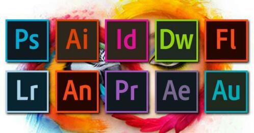 Adobe softwares ( permanent met licentie)