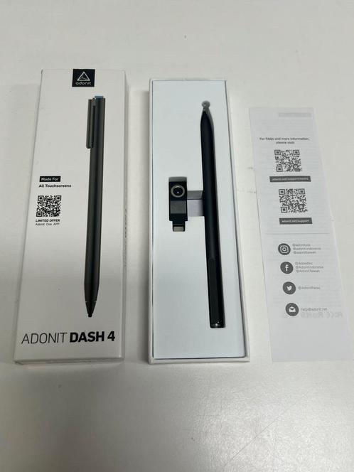 Adonit Dash 4 Pen Zwart  NIEUW