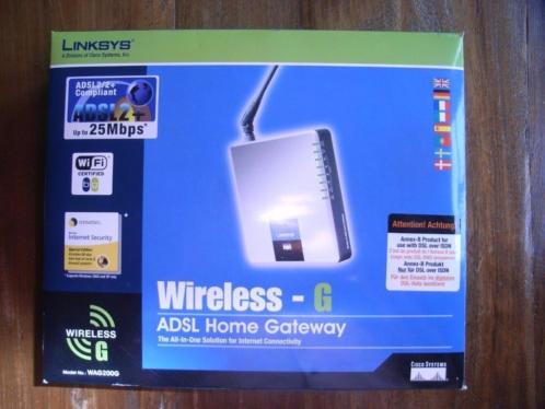 ADSL HOME GATEWAY Wireless nieuw - Linksys 