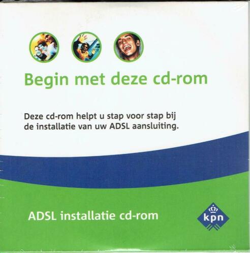 ADSL installatie cd-rom KPN