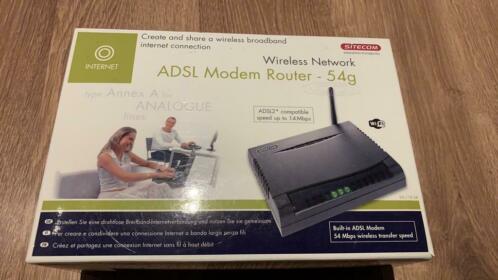 ADSL Modem Router54 g