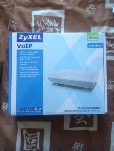 Adsl modem van merk Zyxel