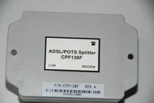 ADSL  POTS splitter CPF138F