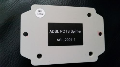 Adsl pots splitter line phone in adslphone out
