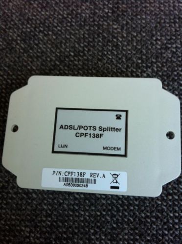 Adslpots splitter