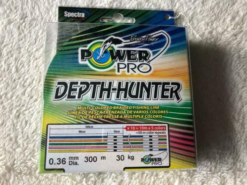 adv 211  NIEUW 1 BLISTER multi color depth hunter POWER PRO