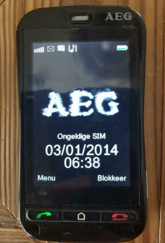 AEG seniorentelefoon.